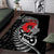 ANZAC Day Aotearoa Silver Fern Maori Personalised Area Rug