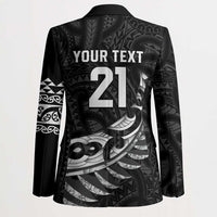 New Zealand Indigenous-Maori Rugby Custom Blazer LT9 - Polynesian Pride