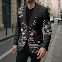 New Zealand Indigenous-Maori Rugby Custom Blazer LT9 - Polynesian Pride