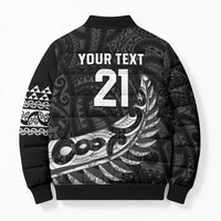 New Zealand Indigenous-Maori Rugby Custom Bomber Puffer Jacket LT9 - Polynesian Pride