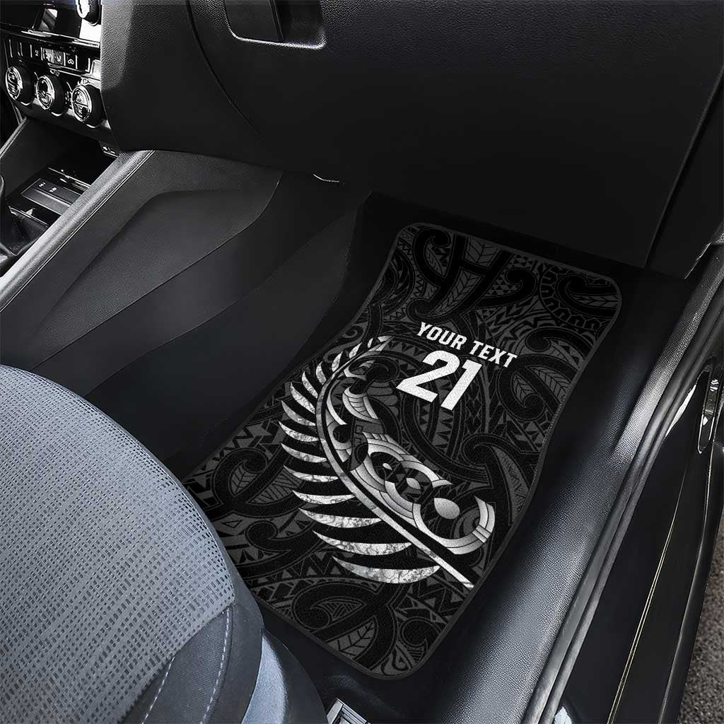 New Zealand Indigenous-Maori Rugby Custom Car Mats LT9 - Polynesian Pride
