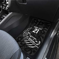 New Zealand Indigenous-Maori Rugby Custom Car Mats LT9 - Polynesian Pride