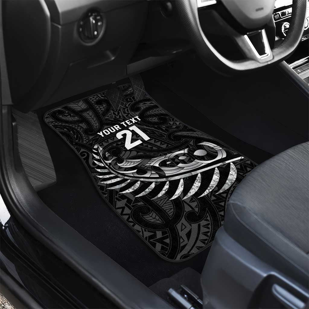 New Zealand Indigenous-Maori Rugby Custom Car Mats LT9 - Polynesian Pride