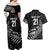 New Zealand Indigenous-Maori Rugby Custom Couples Matching Off Shoulder Maxi Dress and Hawaiian Shirt