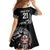 New Zealand Indigenous-Maori Rugby Custom Family Matching Off Shoulder Maxi Dress and Hawaiian Shirt