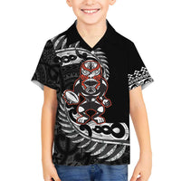 New Zealand Indigenous-Maori Rugby Custom Hawaiian Shirt LT9 - Polynesian Pride