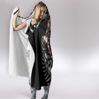 New Zealand Indigenous-Maori Rugby Custom Hooded Blanket LT9 - Polynesian Pride