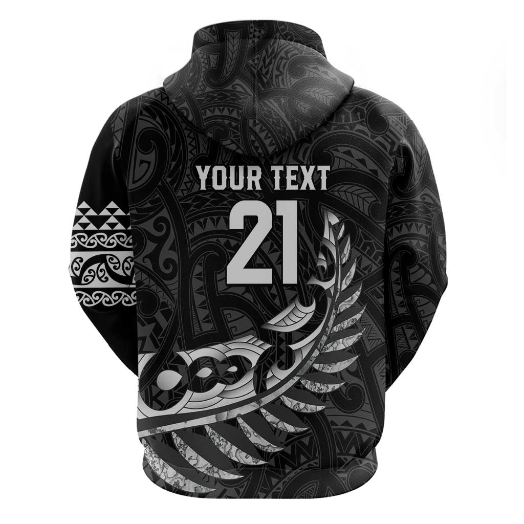 New Zealand Indigenous-Maori Rugby Custom Hoodie LT9 - Polynesian Pride