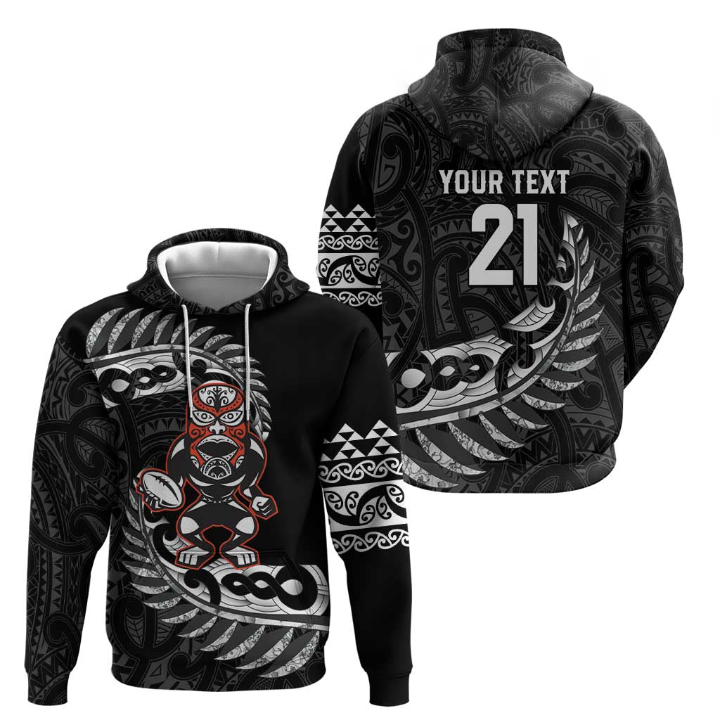 New Zealand Indigenous-Maori Rugby Custom Hoodie LT9 - Polynesian Pride