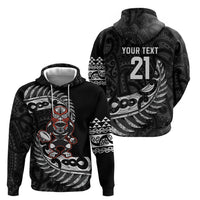 New Zealand Indigenous-Maori Rugby Custom Hoodie LT9 - Polynesian Pride