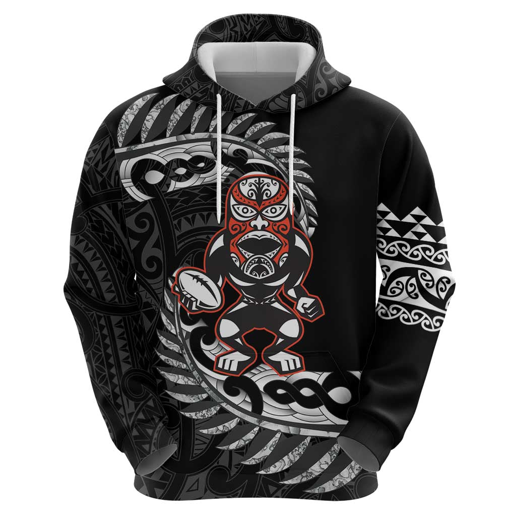 New Zealand Indigenous-Maori Rugby Custom Hoodie LT9 - Polynesian Pride