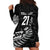 New Zealand Indigenous-Maori Rugby Custom Hoodie Dress