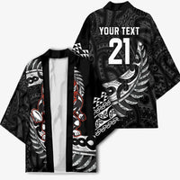 New Zealand Indigenous-Maori Rugby Custom Kimono LT9 - Polynesian Pride