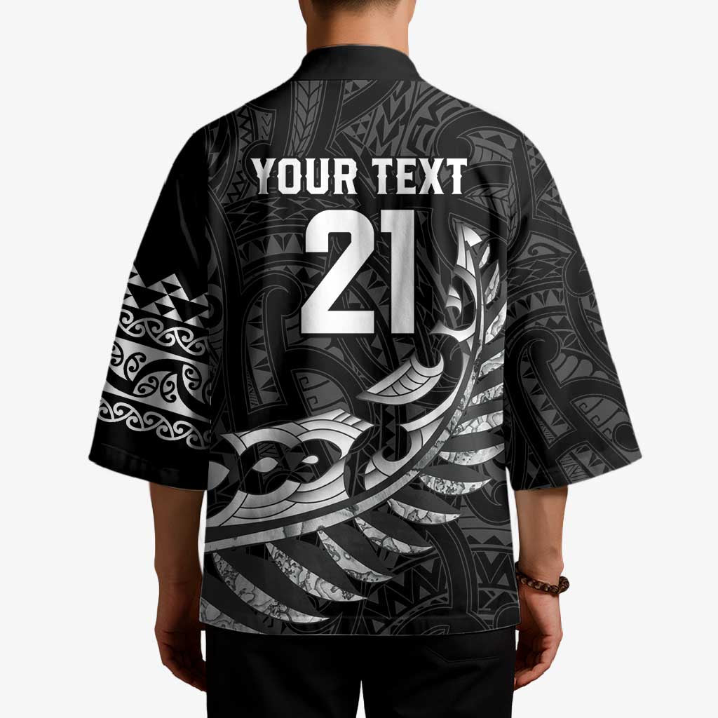 New Zealand Indigenous-Maori Rugby Custom Kimono LT9 - Polynesian Pride