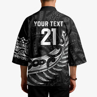 New Zealand Indigenous-Maori Rugby Custom Kimono LT9 - Polynesian Pride