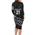 New Zealand Indigenous-Maori Rugby Custom Long Sleeve Bodycon Dress