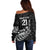 New Zealand Indigenous-Maori Rugby Custom Off Shoulder Sweater