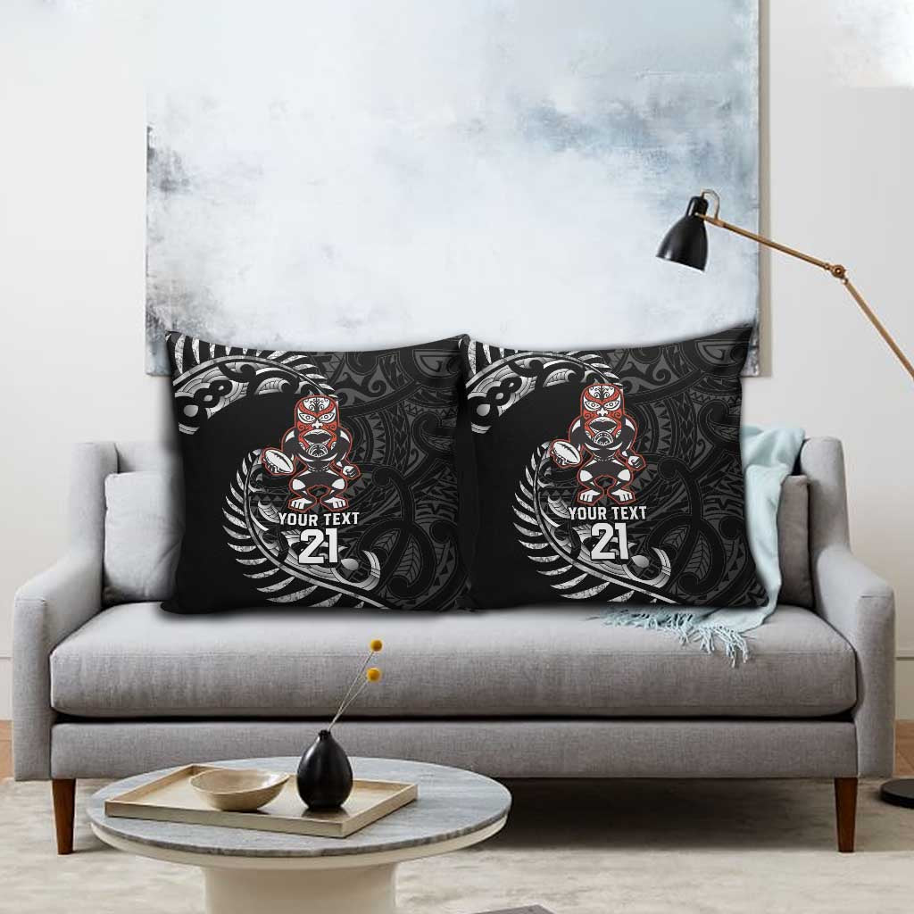 New Zealand Indigenous-Maori Rugby Custom Pillow Cover LT9 - Polynesian Pride