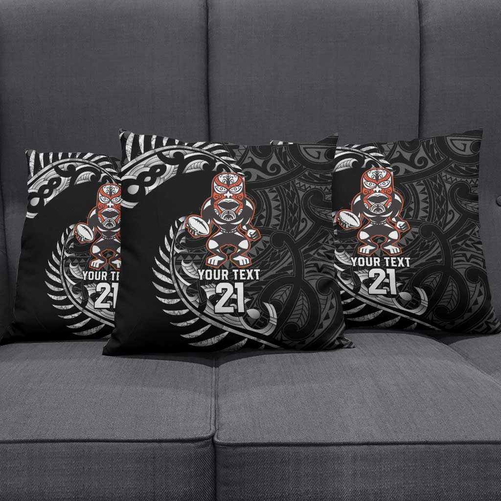 New Zealand Indigenous-Maori Rugby Custom Pillow Cover LT9 - Polynesian Pride