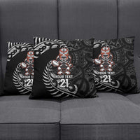 New Zealand Indigenous-Maori Rugby Custom Pillow Cover LT9 - Polynesian Pride