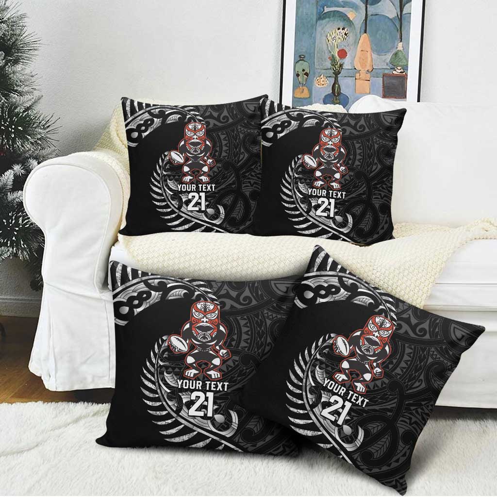 New Zealand Indigenous-Maori Rugby Custom Pillow Cover LT9 - Polynesian Pride