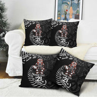 New Zealand Indigenous-Maori Rugby Custom Pillow Cover LT9 - Polynesian Pride