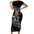 New Zealand Indigenous-Maori Rugby Custom Short Sleeve Bodycon Dress