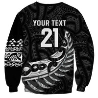 New Zealand Indigenous-Maori Rugby Custom Sweatshirt LT9 - Polynesian Pride