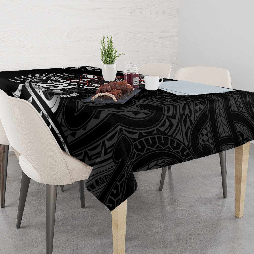 New Zealand Indigenous-Maori Rugby Custom Tablecloth LT9 - Polynesian Pride