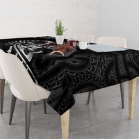 New Zealand Indigenous-Maori Rugby Custom Tablecloth LT9 - Polynesian Pride