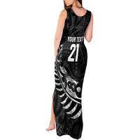 New Zealand Indigenous-Maori Rugby Custom Tank Maxi Dress LT9 - Polynesian Pride