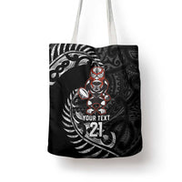 New Zealand Indigenous-Maori Rugby Custom Tote Bag LT9 - Polynesian Pride