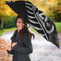New Zealand Indigenous-Maori Rugby Custom Umbrella LT9 - Polynesian Pride