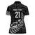 New Zealand Indigenous-Maori Rugby Custom Women Polo Shirt