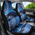 New Zealand Matariki Car Seat Cover Taniko Aramoana With Koru Galaxy Sky Night