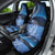 New Zealand Matariki Car Seat Cover Taniko Aramoana With Koru Galaxy Sky Night