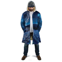 New Zealand Matariki Cloak Taniko Aramoana With Koru Galaxy Sky Night LT9 - Polynesian Pride