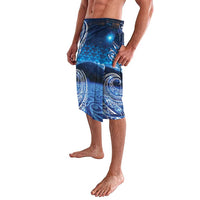 New Zealand Matariki Lavalava Taniko Aramoana With Koru Galaxy Sky Night LT9 - Polynesian Pride