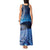 New Zealand Matariki Tank Maxi Dress Taniko Aramoana With Koru Galaxy Sky Night