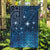 New Zealand Matariki Garden Flag Taniko Aramoana With Maori Galaxy Sky Night