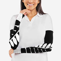 New Zealand Silver Fern Niho Taniwha Arm Sleeves LT9 - Polynesian Pride