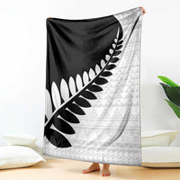 New Zealand Silver Fern Niho Taniwha Blanket LT9 - Polynesian Pride