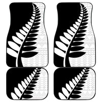 New Zealand Silver Fern Niho Taniwha Car Mats LT9 - Polynesian Pride