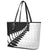 New Zealand Silver Fern Niho Taniwha Leather Tote Bag