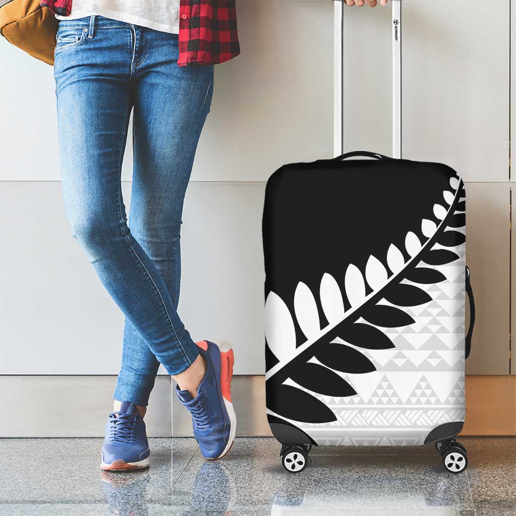 New Zealand Silver Fern Niho Taniwha Luggage Cover LT9 - Polynesian Pride