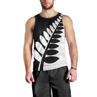 New Zealand Silver Fern Niho Taniwha Men Tank Top LT9 - Polynesian Pride