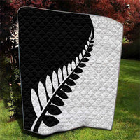 New Zealand Silver Fern Niho Taniwha Quilt LT9 - Polynesian Pride