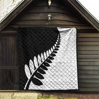 New Zealand Silver Fern Niho Taniwha Quilt LT9 - Polynesian Pride