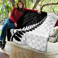 New Zealand Silver Fern Niho Taniwha Quilt LT9 - Polynesian Pride