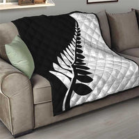 New Zealand Silver Fern Niho Taniwha Quilt LT9 - Polynesian Pride